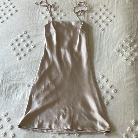 Princess Polly Satin Mini Dress - Picture 1 of 3